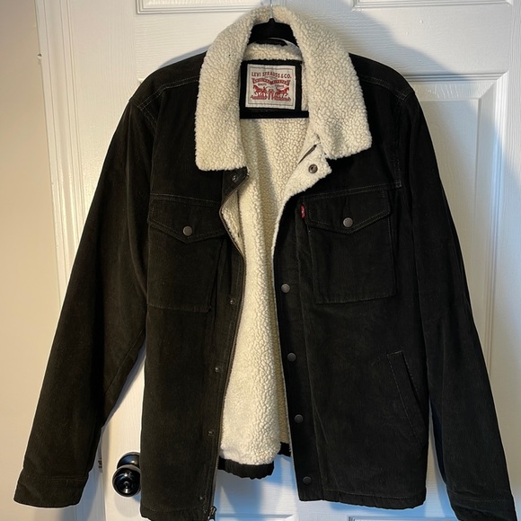 Levi’s black Jacket Large